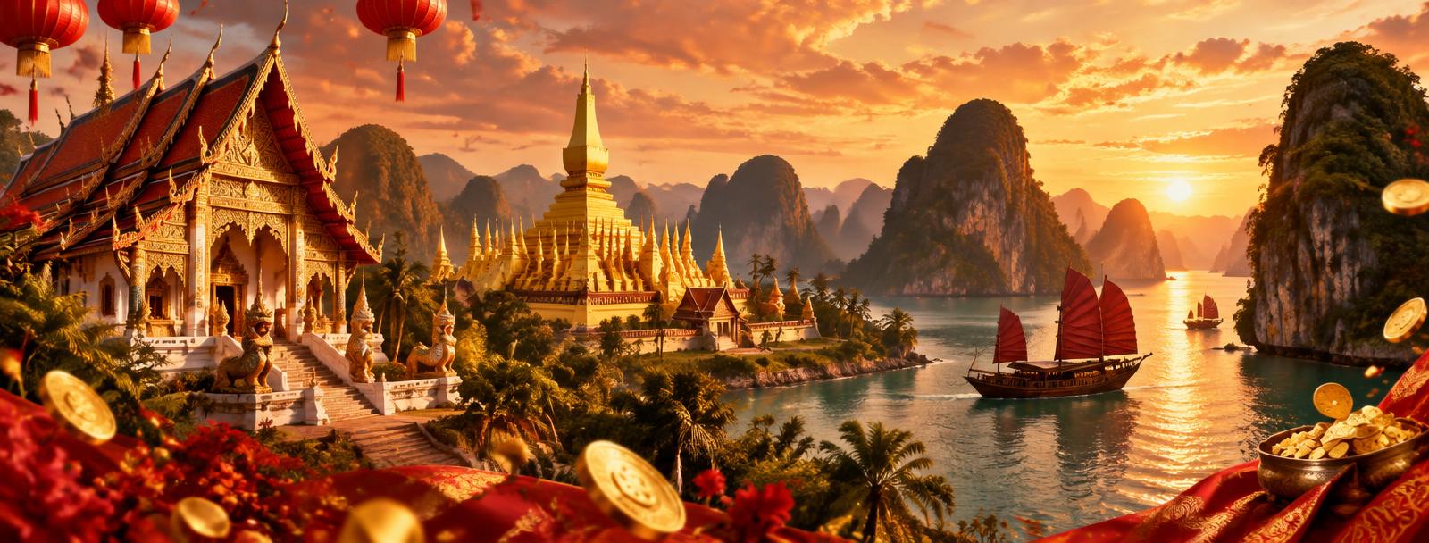แลนด์มาร์กไทย ลาว เวียดนาม